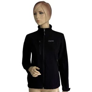 Oobē × BMW Black Softshell Jacket Size Small